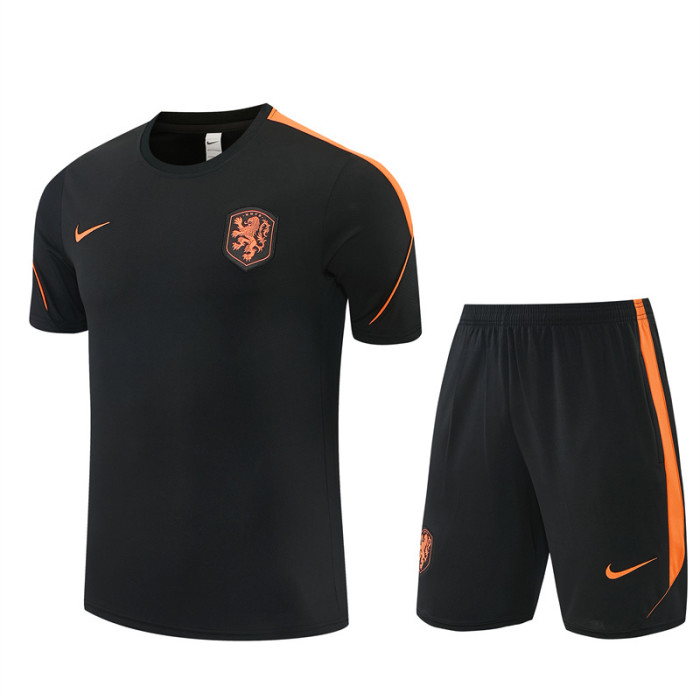 26/27 Netherlands kids short -sleeved training suit