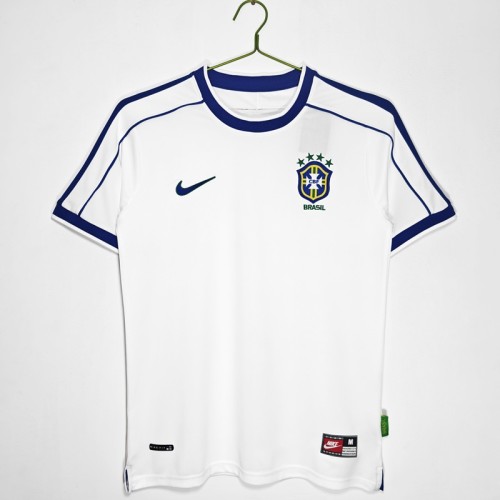 Retro 1998 Brazil football Jersey