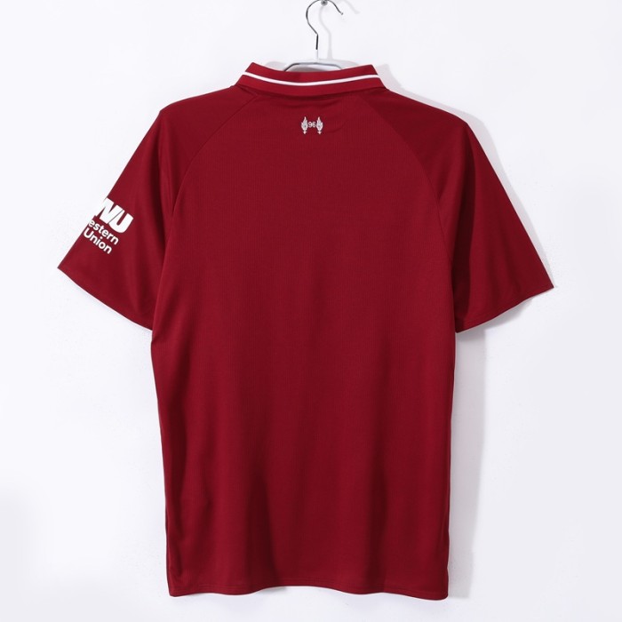 Retro 18/19 Liverpool home football Jersey