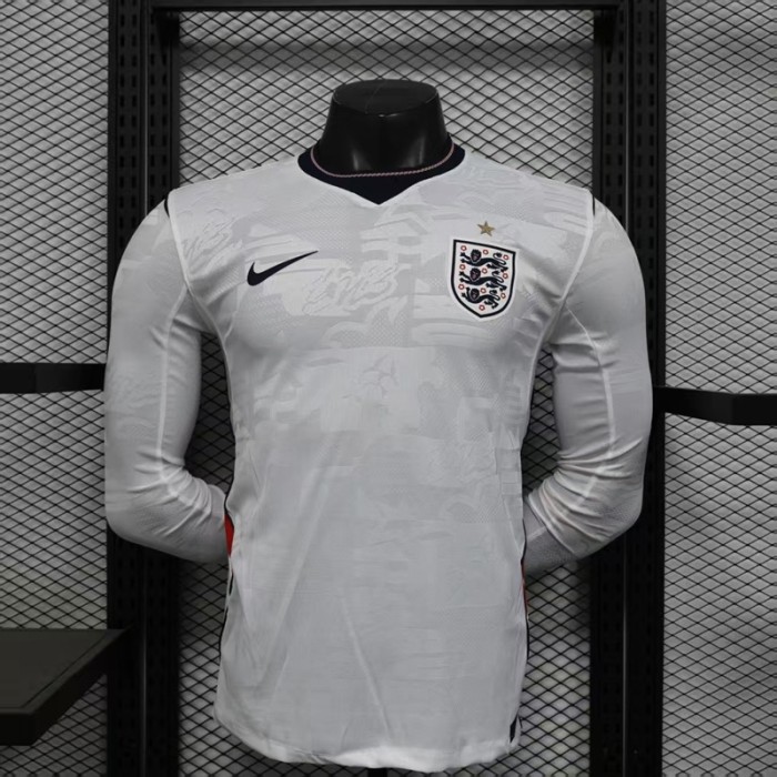 2026 England FIFA World Cup home Player Version long sleeves