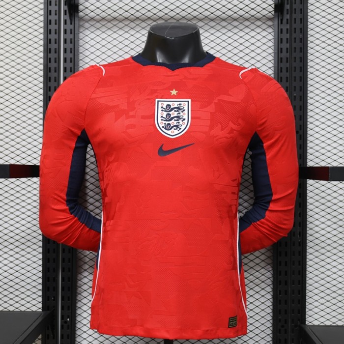 2026 England FIFA World Cup Away Player Version long sleeves