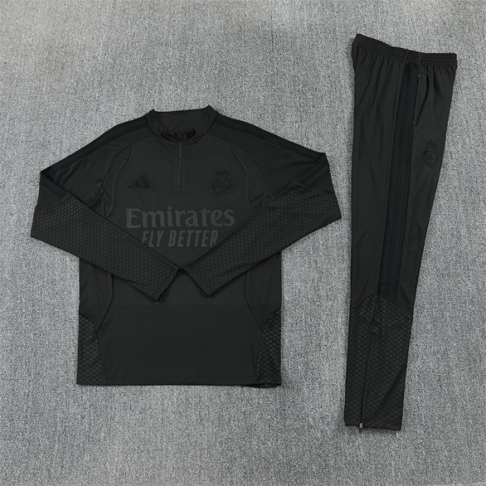 26/27 Real Madrid Kids training suit black