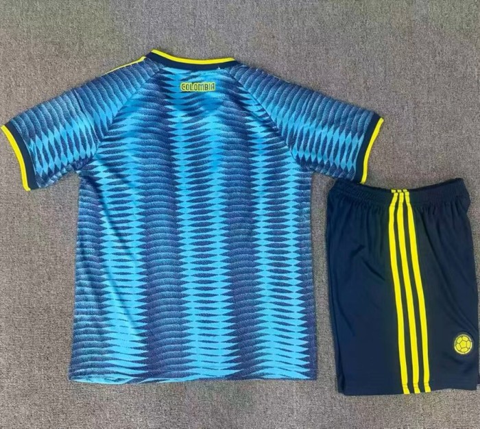 26/27 Colombia Away kids kit