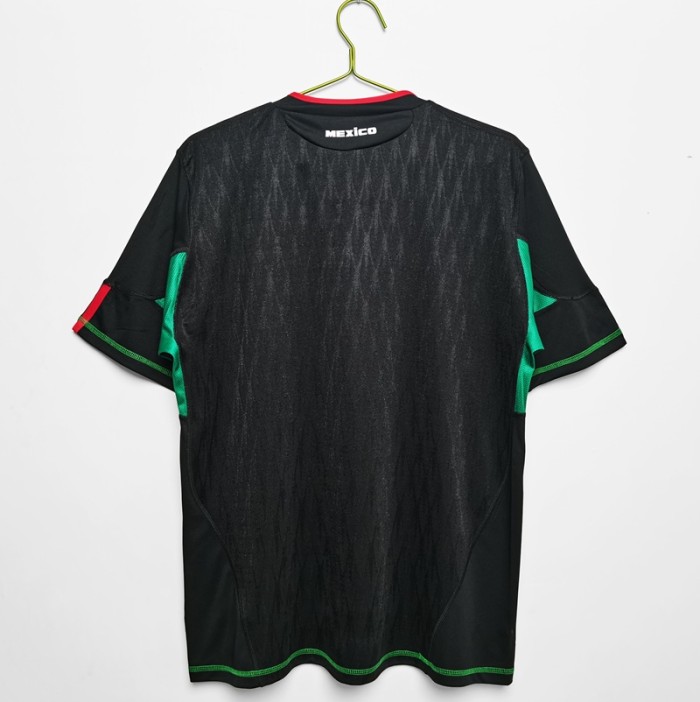 Retro 2010 Mexico Away football Jersey