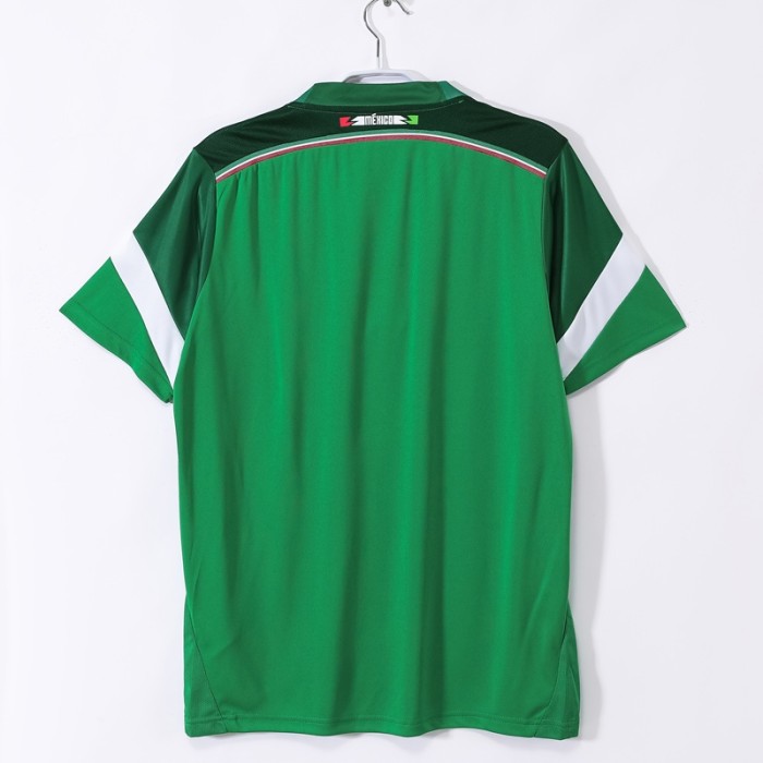 Retro 2014 Mexico home football Jersey