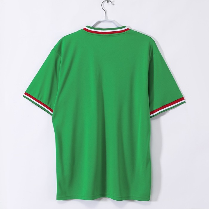 Retro 1970 Mexico home football Jersey