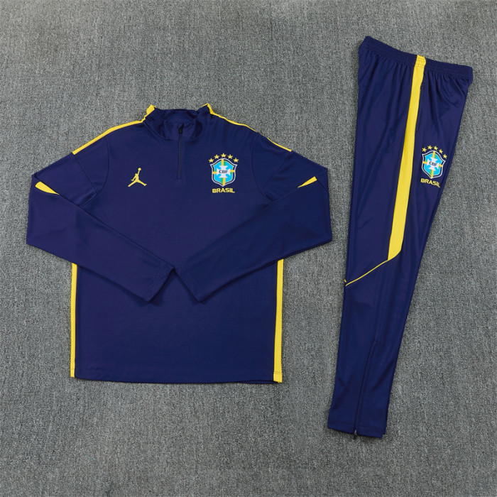 26/27 Brazil Jordan Adult training suit Royal Blue