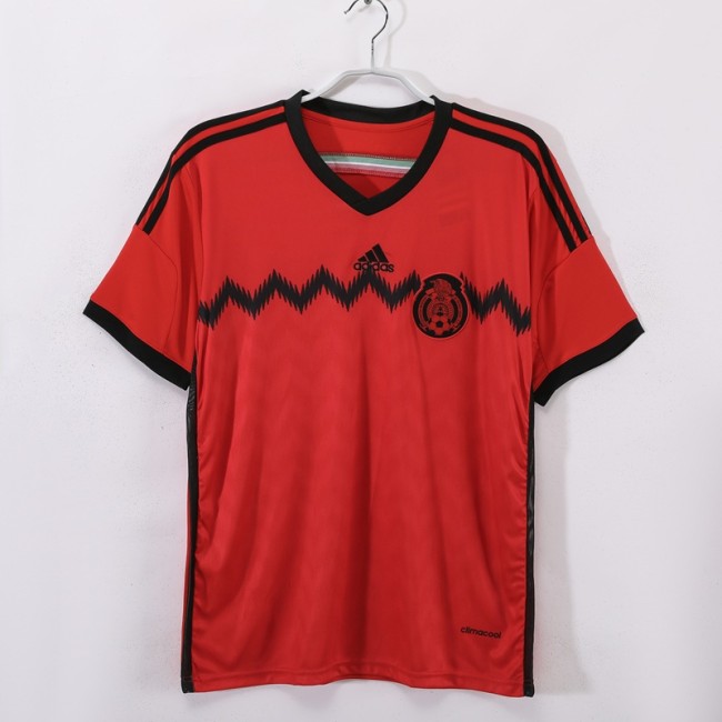 Retro 2014 Mexico Away football Jersey