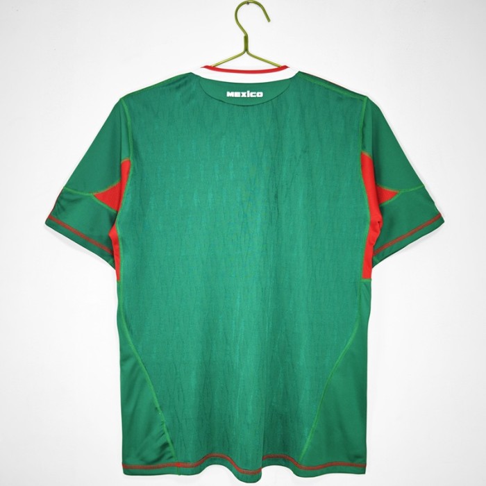 Retro 2010 Mexico home football Jersey