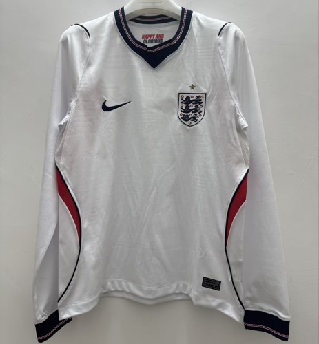 26/27 England FIFA World Cup home football Jersey long sleeves