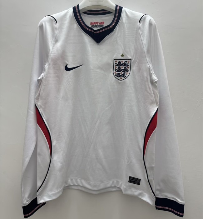 26/27 England FIFA World Cup home football Jersey long sleeves