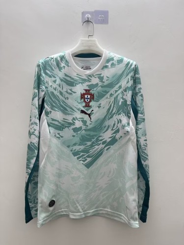 2026 Portugal Away football Jersey long sleeves
