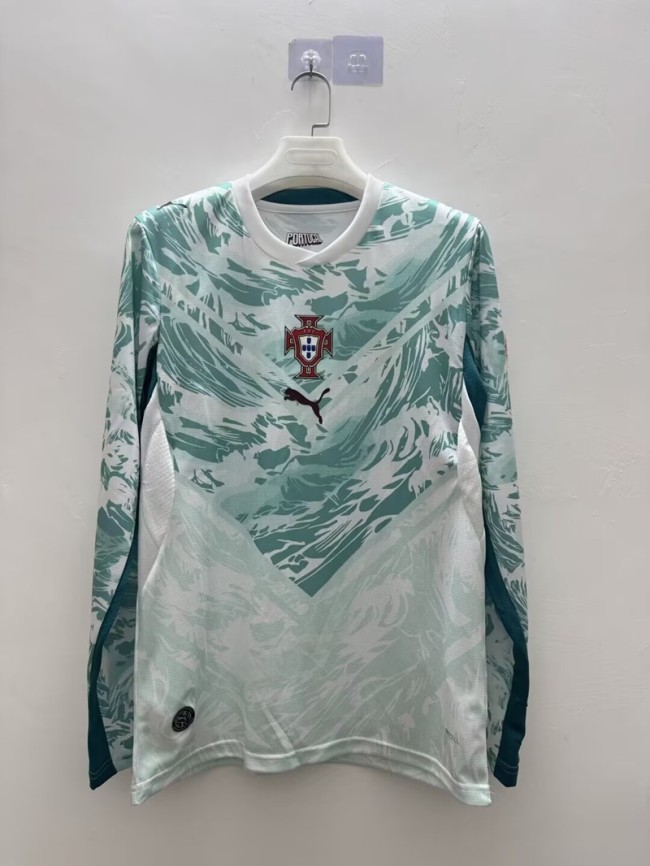 2026 Portugal Away football Jersey long sleeves