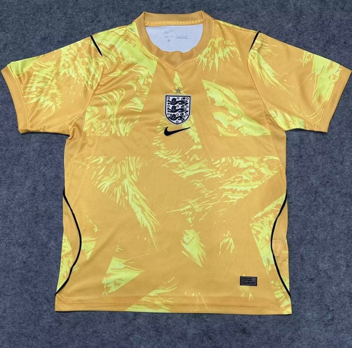 26/27 England FIFA World Cup goalkeeper Yellow