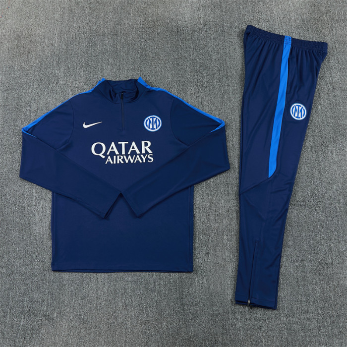 26/27 inter milan kids training suit royal blue