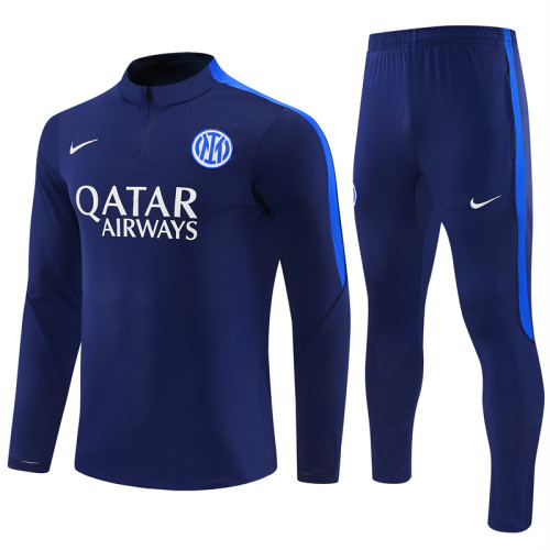 26/27 inter milan kids training suit royal blue