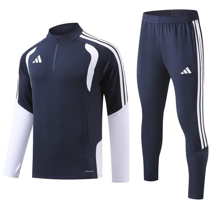26/27 Adidas kids training suit royal blue