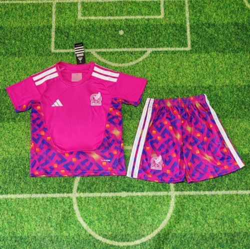 25/26 Mexico goalkeeper kids kit Pink