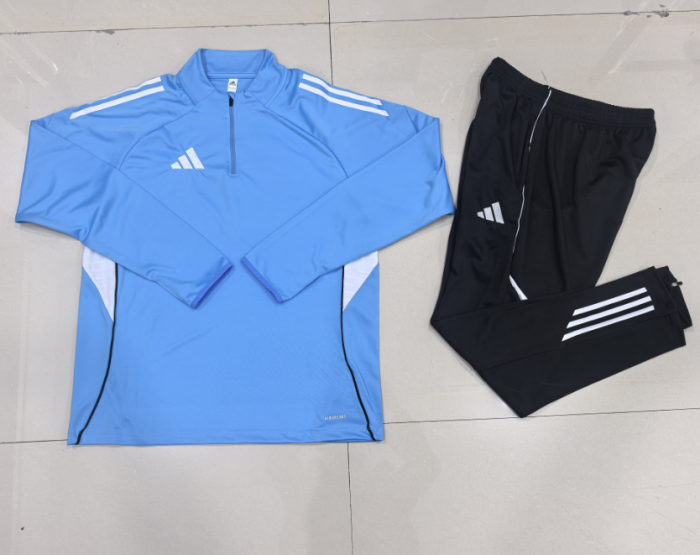 26/27 Adidas kids training suit sky blue