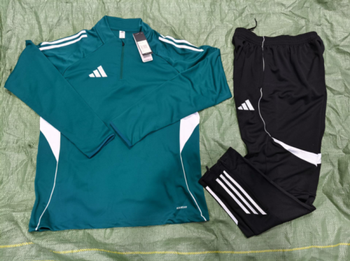 26/27 Adidas kids training suit green