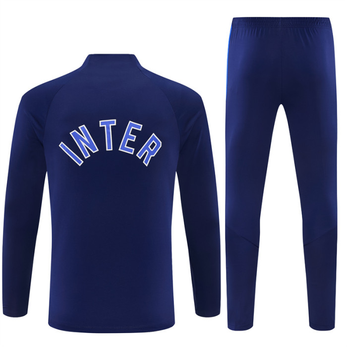 26/27 inter milan kids training suit royal blue