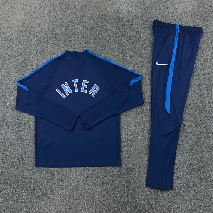 26/27 inter milan kids training suit royal blue