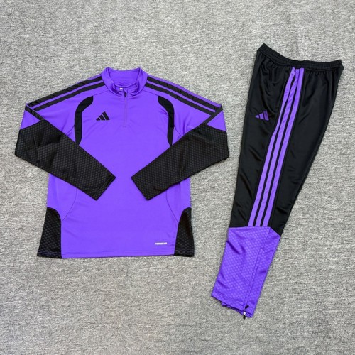26/27 Adidas adult training suit Purple