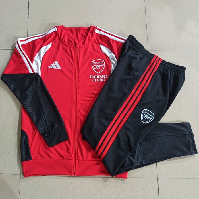 26/27 Arsenal kids jacket red