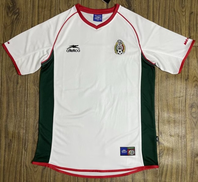Retro 2002 Mexico Away football Jersey
