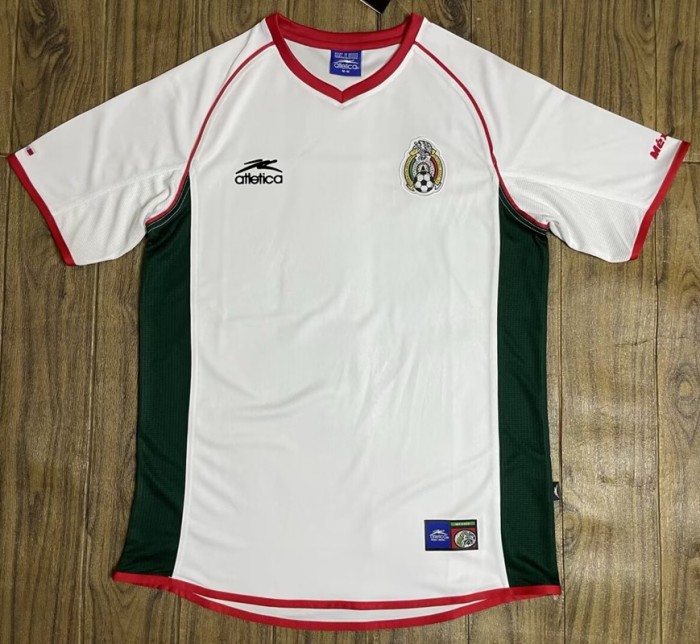 Retro 2002 Mexico Away football Jersey