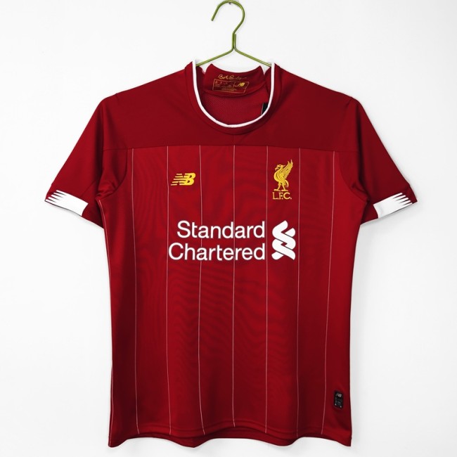 19/20 retro liverpool home football jersey