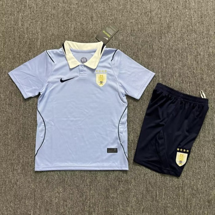 26/27 Uruguay home kids kit