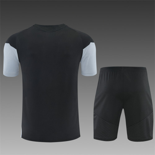 26/27 Inter Miami short -sleeved training suit black
