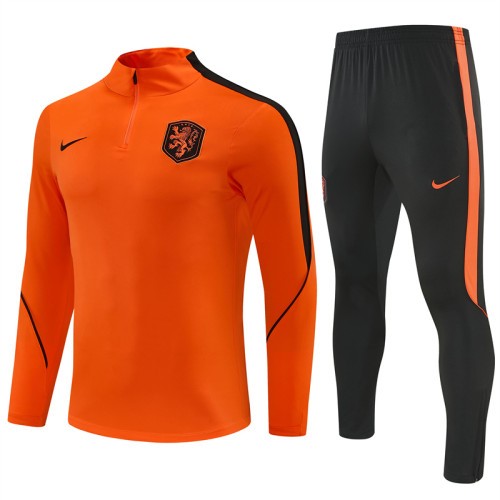 26/27 Netherlands kids training suit orange