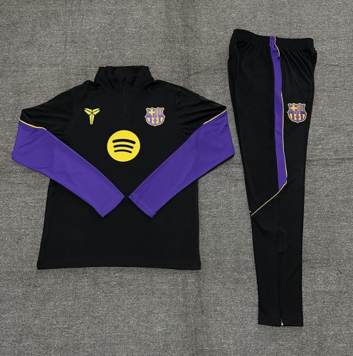 26/27 Barcelona Adult training suit light black