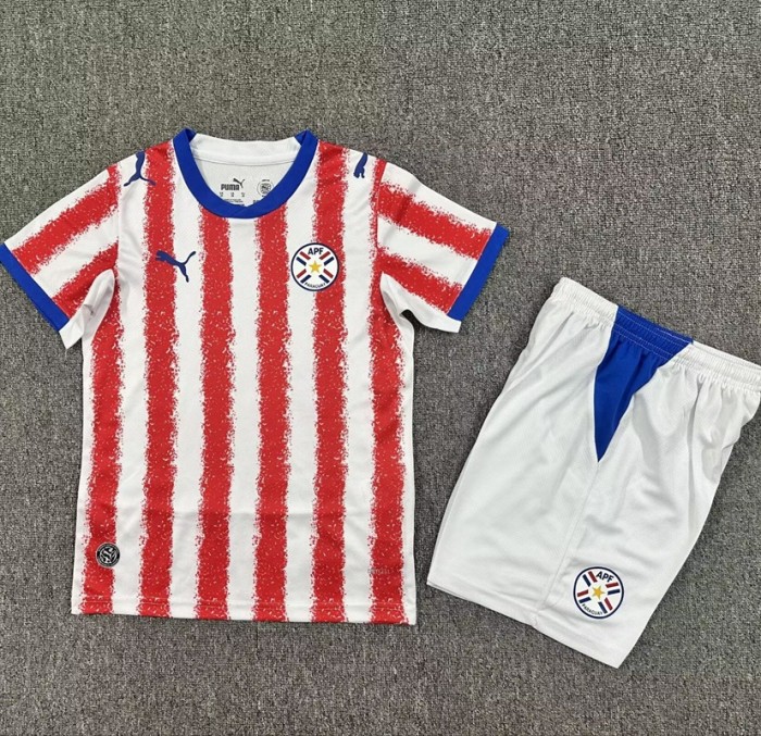 26/27 Paraguay home kids kit
