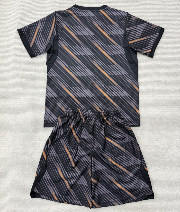 26/27 France goalkeeper kids kit black