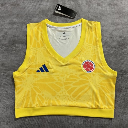 26/27 Colombia home women's short football Jersey