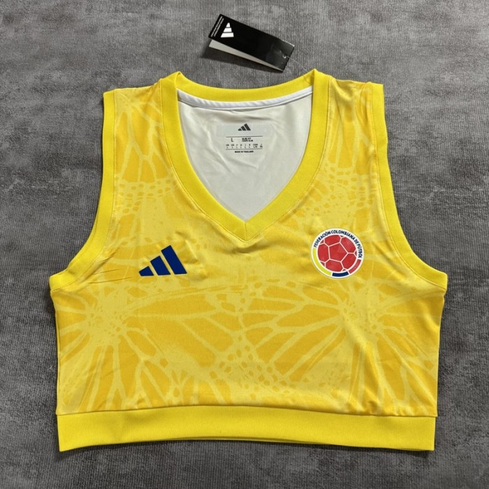 26/27 Colombia home women's short football Jersey