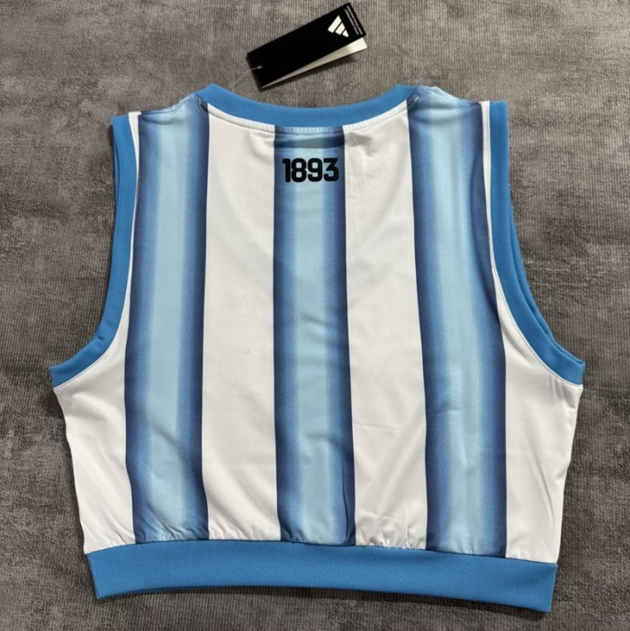 26/27 Argentina home women's short football Jersey