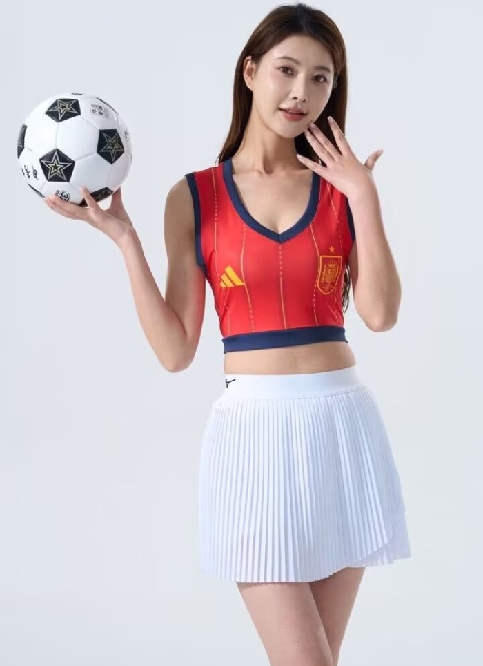 26/27 Spain home women's short football Jersey