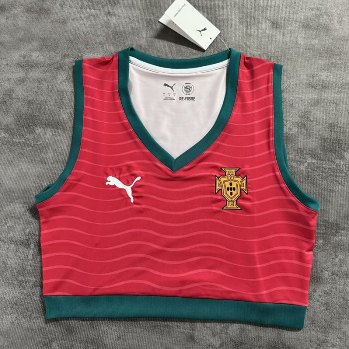 26/27 Portugal home women's short football Jersey