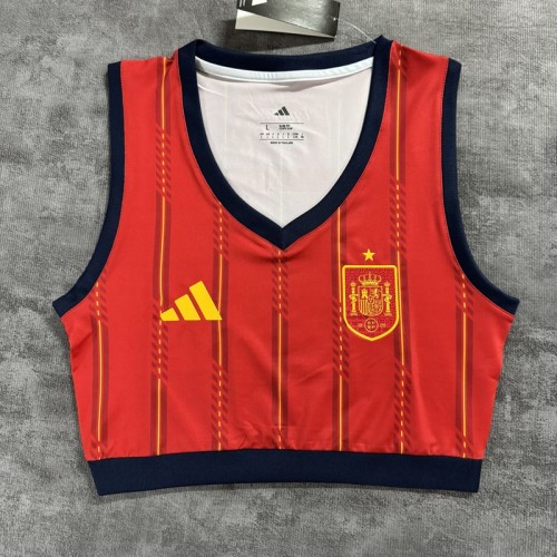 26/27 Spain home women's short football Jersey