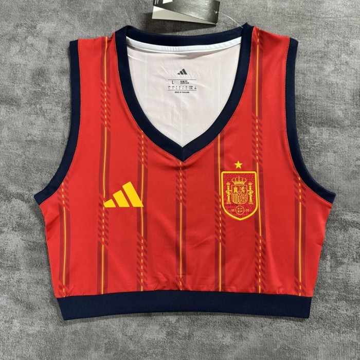 26/27 Spain home women's short football Jersey