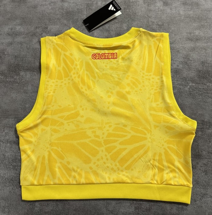 26/27 Colombia home women's short football Jersey