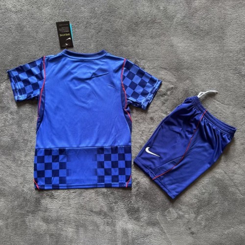 26/27 Croatia Away kids kit