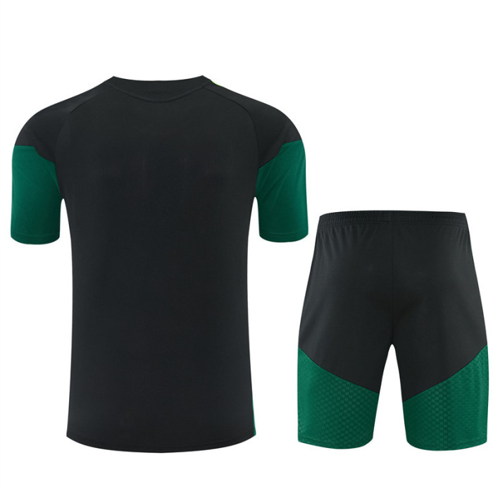 26/27 Mexico short -sleeved training suit black