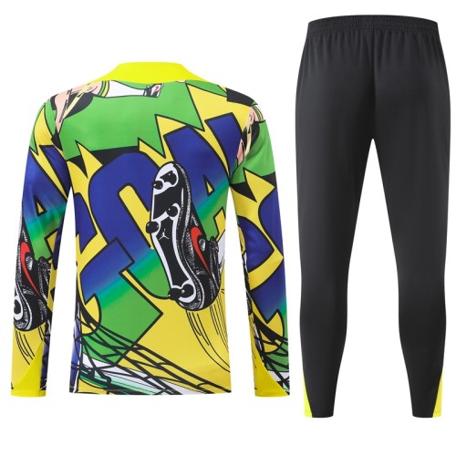 26/27 Brazil Adult training suit Graffiti version