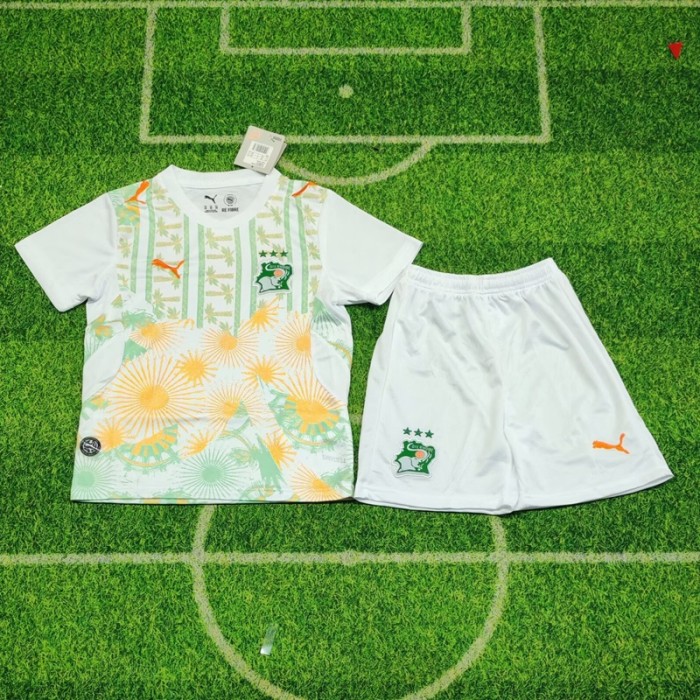 26/27 Ivory Coast Away kids kit