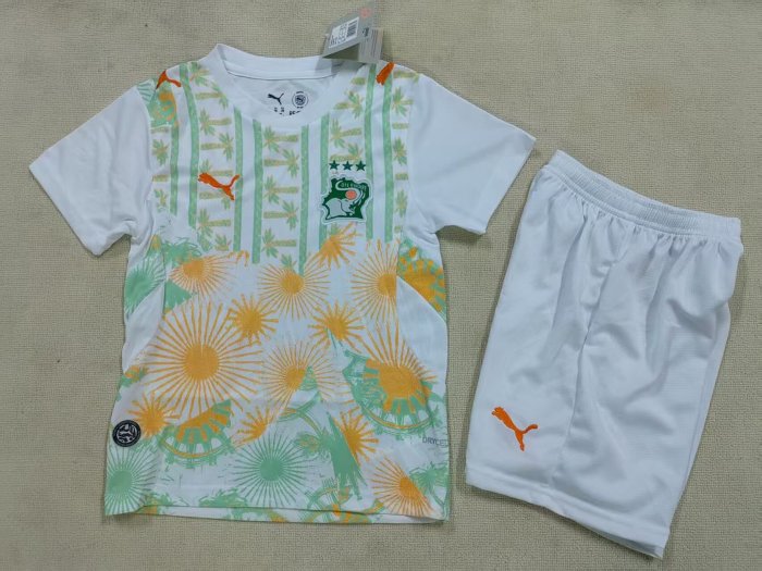 26/27 Ivory Coast Away kids kit